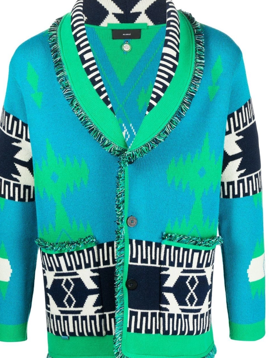 Cheap jacquard-knit Women cardigan Alanui Icon 0323